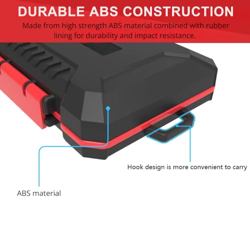Image of Yantralay Memory Card Storage Case Waterproof SD TF CF Organizer | Anti Shock Protective Card Holder Box for SD TF CFexpress XQD Cards with SIM Slots & Card Pin