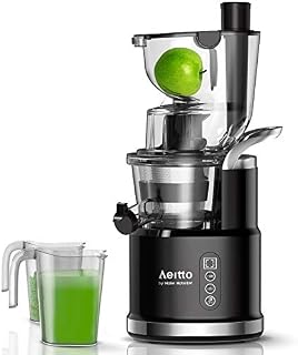 Aeitto Slow Juicer, Slow Masticating Juicer Machine with Big Wide 81mm Chute 900