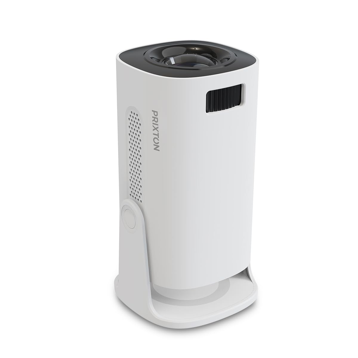 PRIXTON Proyector portátil Dalí, 4.800 lúmenes, 110 ANSI lúmenes, Mando a Distancia, 30.000 h, 32” a 120”, Conexión HDMI/USB/AC IN, Resolución HD Compatible con Full HD 4K LED, Color Blanco