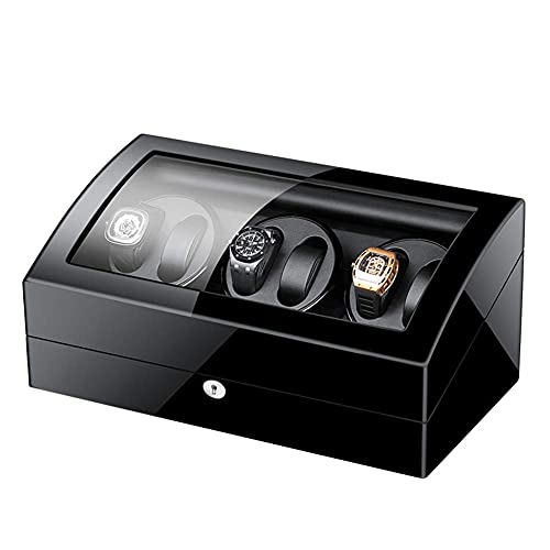 Caja giratoria para relojes automáticos con motor silencioso y capacidad 6+7