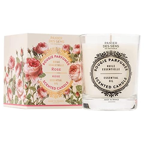 Bougie Parfumée Rose Panier des Sens Cover