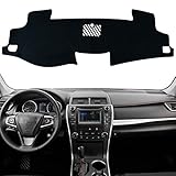KEEGTBOX Dash Mat Cover Custom Interior Center Console Compatible with Toyota Camry Sedan 2012 2013