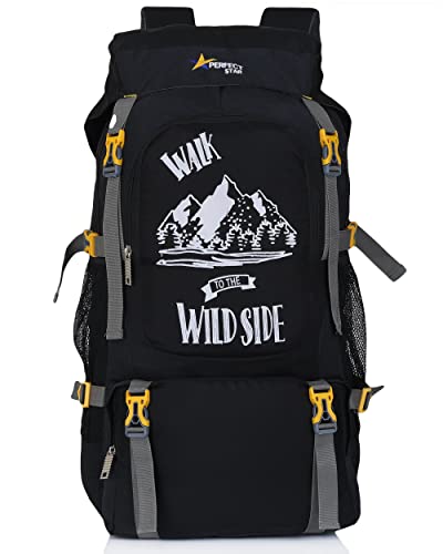 perfect star 75 LTR Rucksack Backpack Luggage for Outdoor spacious Sport Camping Hiking Trekking Bag Men & Women Polyester travelling mountain adventure bag waterproof