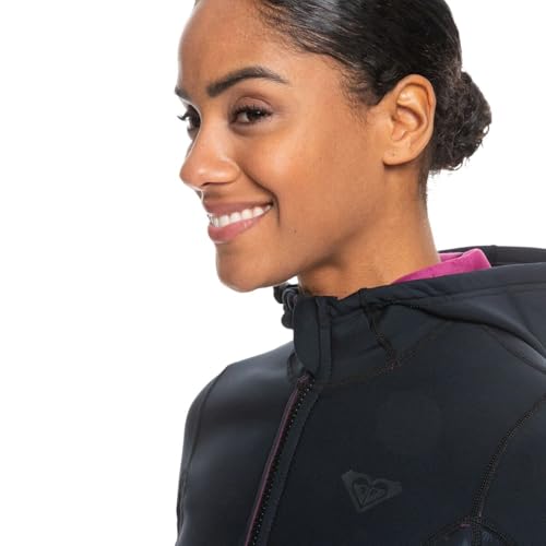 Chaqueta de neopreno para mujer Roxy 1.0mm serie Swell con cremallera frontal miniatura 4