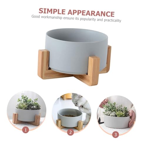 Pot de fleurs en céramique 1 set déco végétal à offrir - 3