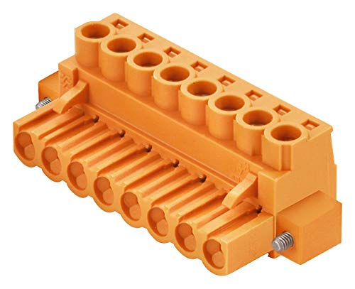 Connecteur BLZP 5.08/02/180F SN orange pour circuit imprimé pas 5.08mm