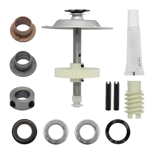 Garage Door Opener Gear Kit - Sprocket Kit Opener Stainless Steel Gear Kit - Wear-Resistant Home Tools Worm Replacement Kit for Chain Drive