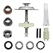 Garage Door Opener Gear Kit | Stainless Steel Opener Gear Kit Garage Door Sprocket Kit - Low Noise Home Tools Worm Replacement Kit for Chain Drive
