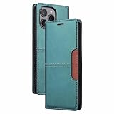 Design de pointe : le cuir mat de haute qualité avec un design portefeuille élégant ajoute non seulement une touche de classe, mais met également en valeur le design unique de l'étui en cuir