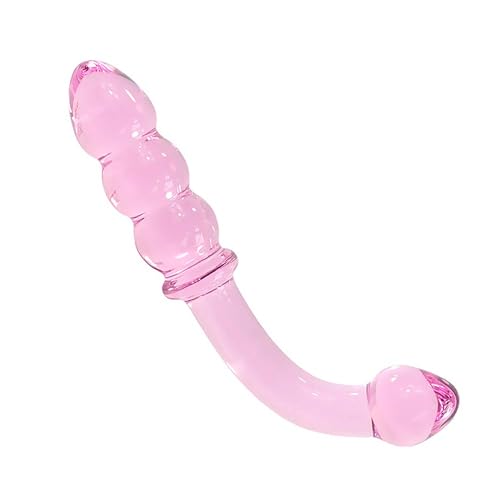 SXOVO Glasdildo Anal, borosilikatglas, elegant, temperierbar