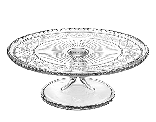 Godinger Cake Stand, Footed Cake Plate Server - Claro Collection #TOP19
