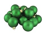 Seasons Designs Club Matte Elf Suit Green Glass Ball Christmas Ornaments, 48 Pack, 2"