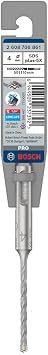 Bosch 1x PRO SDS plus-5X Kırıcı Delici Delme Ucu (Donatılı Beton, Beton, Ø 4,00 mm, Professional Aksesuar Kırıcı Delici)