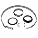 SKF VKJP3153 VKJP 3153 Faltenbalgsatz, Antriebswelle, black