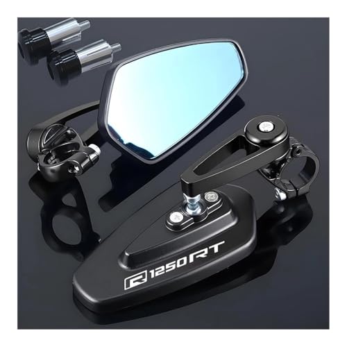 Espejos retrovisores universales de motocicleta antirreflejo para manillar de moto R1250RT