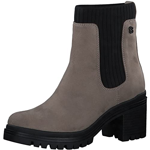 s.Oliver Chelsea-Stiefel 5-5-25430-29 Beige Red Label