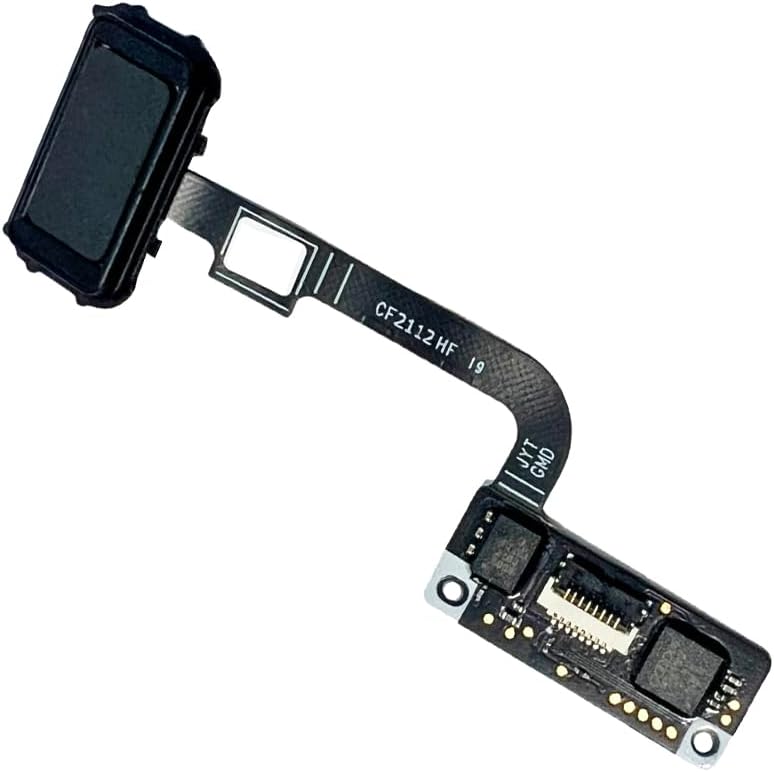 GINTAI Fingerprint Power Plate Without Shelf Replacement for Dell XPS 13 9300 9310 TCMG3 0TCMG3 Fingerprint Reader Module Assembly