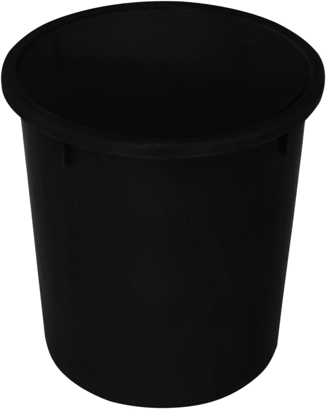 Heart Home Plastic Open Plastic Dustbin Without Lid|Trash Bin, Garbage Bin, Waste Bin, 5Ltr. (Black)-47HH01030