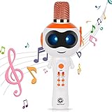 echo mikrofon spielzeug 🎤【Genießen Sie wunderbare Gesangsmusik umgibt】 3 Audioausgänge, hochempfindliche Mikrofone, HiFi-Stereolautsprecher. Verwenden Sie diese Karaoke-Mikrofone, um Musik zu singen oder abzuspielen, um einen hochwertigen 360 ° -Stereosurround zu erzielen. Genießen Sie eine klarere Klangqualität und Echohall.