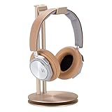 Just Mobile HS-100GD HeadStand Aluminum Desktop Stand for Headphones - Gold [Limited Edition]