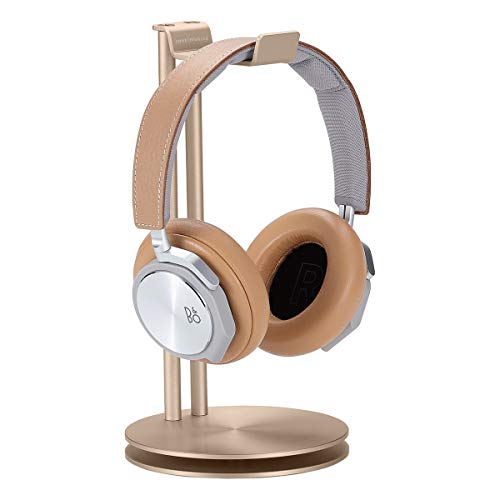 Just Mobile HS-100GD HeadStand Aluminum Desktop Stand for Headphones - Gold [Limited Edition]