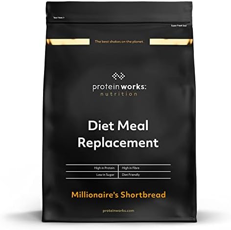 Protein Works - Diet Meal Replacement Shake | 250 Calorie Meal | High Protein Meal Powder | Nutrient Dense | Supports Weight Loss | 28 Servings | Millionaire's Shortbread | 2kg