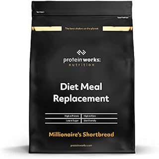 Protein Works - Diet Meal Replacement Shake | 250 Calorie Meal | High Protein Meal Powder | Nutrient Dense | Supports Weight Loss | 28 Servings | Millionaire's Shortbread | 2kg