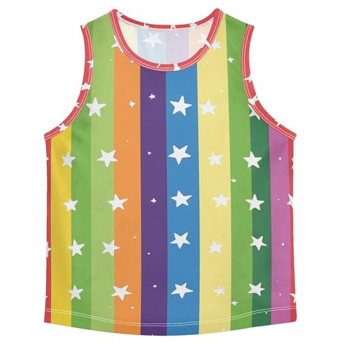 Boys' Tank Top Shirts Quick-Dry Ice Silk Fabric with Breathable Athletic Vest