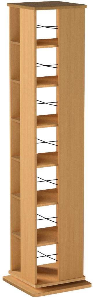 Amazon｜アイリスオーヤマ ラック コミック 回転 7段 幅38.6×奥行38.6