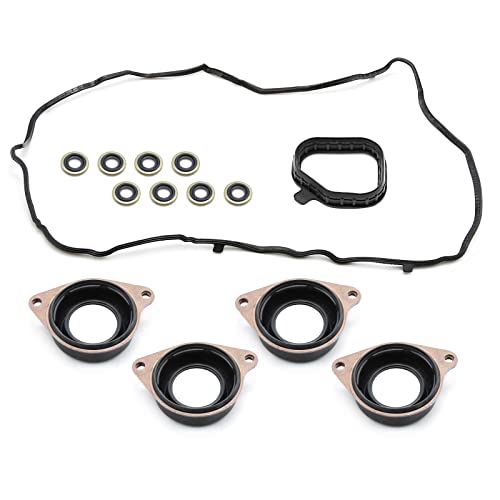 Image of 12030-5A2-A01 Engine Valve Cover Gasket Set Replacement for Honda Accord 2DR EX EXL LX-S Models 2013-2017, Replacement for 4DR EX EXL LX Sport Models 2&4-Door 2.4L K24 P /N 2013-2014