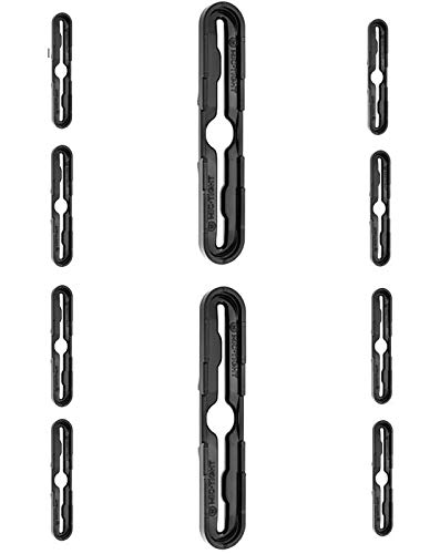 image for Mic+Tight 10 Pack The Police Mic Clip Tactical Portable Radio Mic Clip