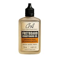 Developed in-house by Guitar Anatomy using medical-grade oils Deeply nourishes and rehydrates unfinished fretboards Fast-absorbing formula with a smooth, natural finish Easy-pour nozzle for clean, controlled application Best used after our Fretboard ...