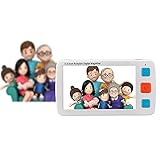 [Conexión de salida AV a TV]: viene con el puerto de la conexión de TV y el cable, proporcionan efectos visuales mayores y más claros.El mejor regalo para estudiantes, de mediana edad y personas mayores para estudiar, leer periódicos y un buen ayudante para los discapacitados visuales.
