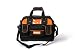 Produktbild KENDO Werkzeugtasche leer & Werkzeugbeutel - Volumen: 25 Liter - Grösse: L42 - B22 x H28 cm - Universaltasche aus robustem 600D Oxford-Nylon - Schultergurt verstellbar - Tasche ohne Werkzeug