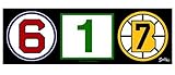 617 (Boston Retired Numbers) Sticker