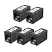 Cable Matters [UL Listed] 5-Pack Ethernet Coupler (RJ45 Coupler, Cat6 Coupler, Ethernet Extender Adapter) in Black