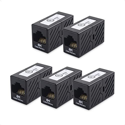Cable Matters [UL Listed] 5-Pack 10Gbps Cat 6...