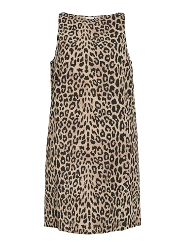 Vila Damen Kleid VIPRISILLA PRI S/L BOATNECK DRESS/VOL/2 (DE/NL/SE/PL Numerisch 38 Regular Regular Birch)