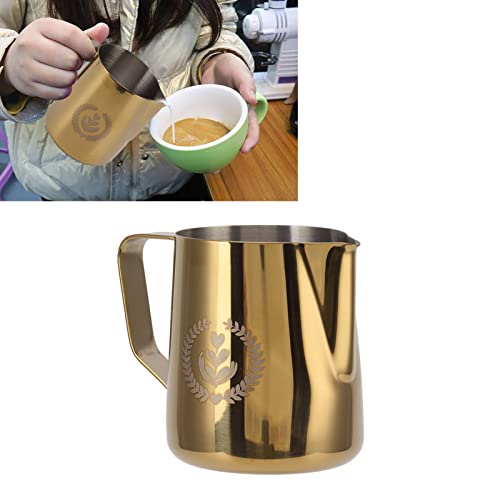 Copo para espuma de leite de 350 ml, jarro para café expresso, saída de água tipo olecranon, para ca