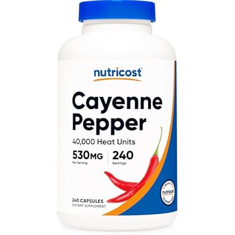 Nutricost Cayenne Pepper 530mg Cover
