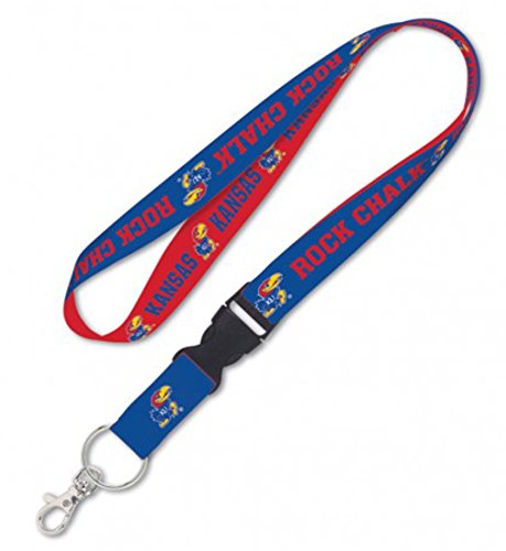 Lanyard Kansas Jayhawks WinCraft | Porte-clés Rock Chalk KU de 58 cm