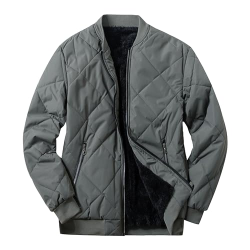 Manteau aviateur pour homme veste doudoune matelassée et coupe-vent