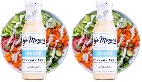 Yo Mama's Foods Keto Ranch Salad Dressing and Dip -