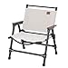 Naturehike Chaise Simple Pliante hêtre Amovible Petite Volume Légère Portable de Loisirs en Plein Air pour Le Camping Le Pique-Nique Les Voyages et Le Jardinage (Blanc)