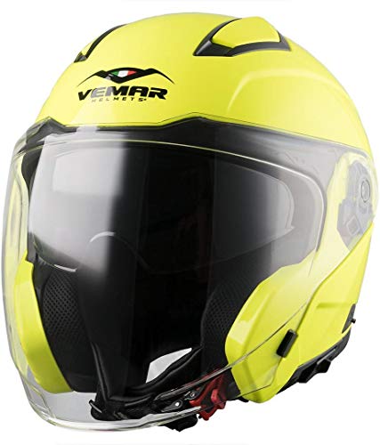  Simpson Darksome Solid - Casco integrale integrale (ECE-22.06), taglia XXL, colore: Bianco