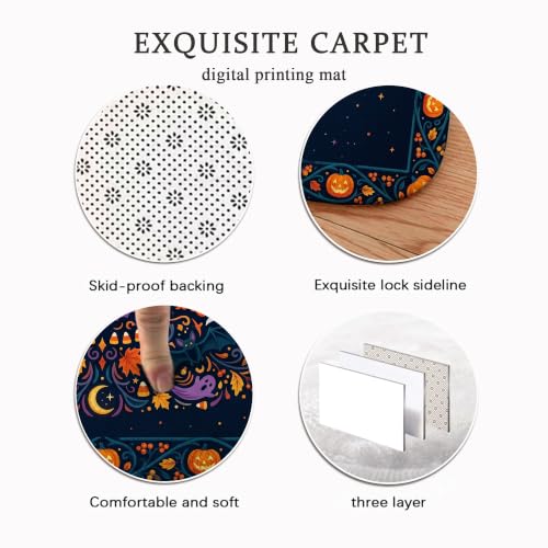 Alfombra de pelo bajo lavable con esponja protectora para dormitorio 8