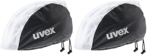 Uvex rain Cap Bike Zubehör, Black White, S/M (Packung mit 2) Sport & Freizeit