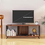 Klaxon Bisnoa TV Unit (Asian Walnut & Black)(120cm*40cm*48cm)