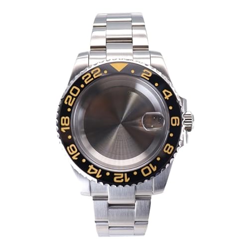 1pc 40 �~�����[�g�������Y���v�P�[�X 20 �~�����[�g���u���X���b�g�T�t�@�C�A�N���X�^�� Eta 2824 PT5000 �Z���~�b�N(Solid bottom cover 5,Eta 2824)