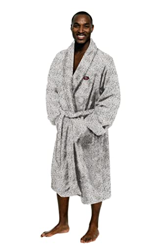 NORTHWEST NFL Men's One Size Fits Most Soft Sherpa Lounge Bathrobe, San Francisco 49ers